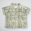 New Arrival: Beige Crosshatch Cotton Polo-Style Shirt for Babies and Kids