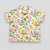 Splotch Cotton Polo-Style Shirt for Babies and Kids Front View