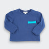 soft Sea Blue Long Sleeve Tee